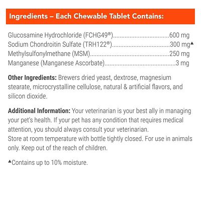 Image showing  Plus MSM Joint Health Chews for Dogs