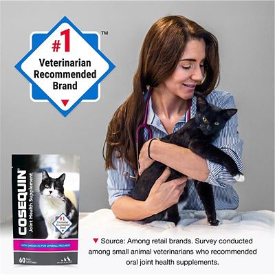 Image showing  with Omega-3s Joint Health Supplement Soft Chews for Cats, 60 ct.