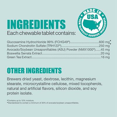 Image showing  Joint Health Supplement Chewable Tablets for Dogs