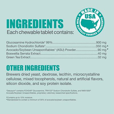 Image showing  Joint Health Supplement Chewable Tablets for Dogs