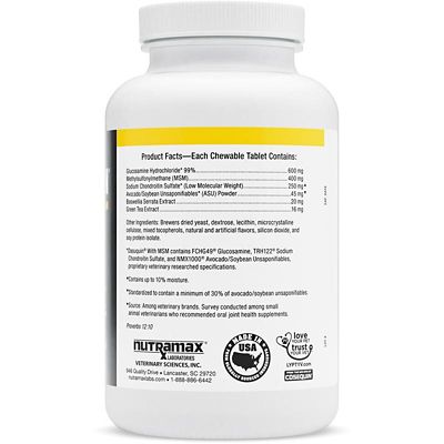 Image showing  with MSM Joint Health Supplement Chewable Tablets for Dogs