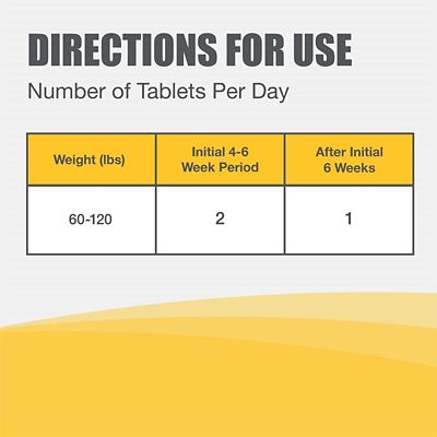 Image showing  with MSM Joint Health Supplement Chewable Tablets for Dogs