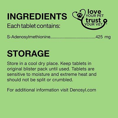 Image showing  Denosyl Liver Supplement Tablets