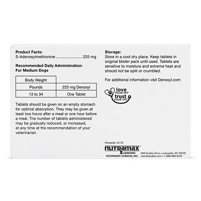 Image showing  Denosyl Liver Supplement Tablets