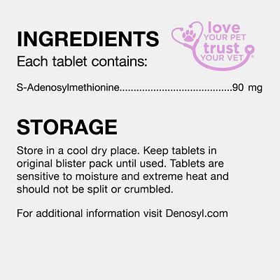 Image showing  Denosyl Liver Supplement Tablets