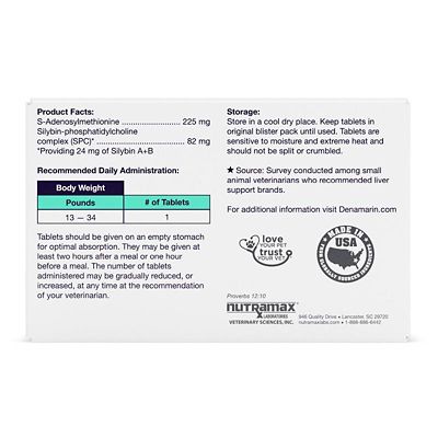 Image showing  Liver Support Tablets, 30 ct. Blister Pack