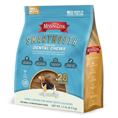 The Missing Link Smartmouth Original Dental Dog Chews