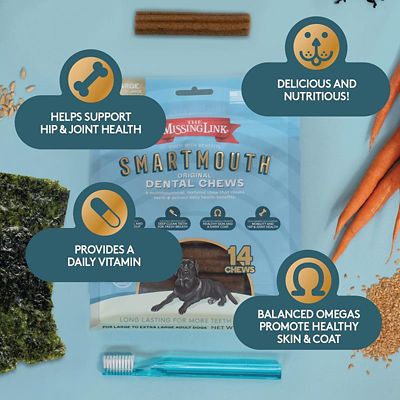 Image showing  Smartmouth Original Dental Dog Chews