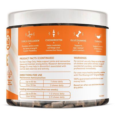 Image showing  Collagen Care for Hips and Joints Soft Chews for Adult Dogs, 60 ct.