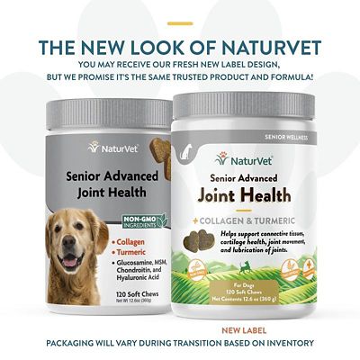 Image showing  Senior Advanced Joint Health Supplement Soft Chews for Dogs
