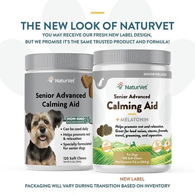 Image showing  Senior Advanced Calming Aid Soft Chews for Dogs