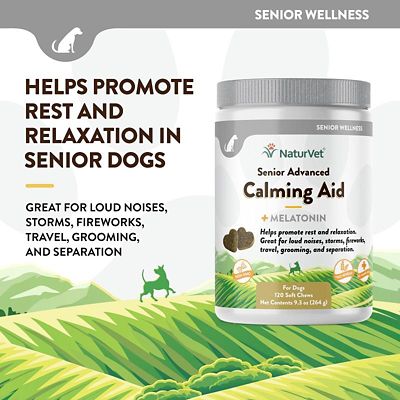 Image showing  Senior Advanced Calming Aid Soft Chews for Dogs