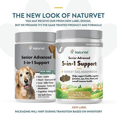 Image showing  Senior Advanced 5-in-1 Support Soft Chews for Dogs