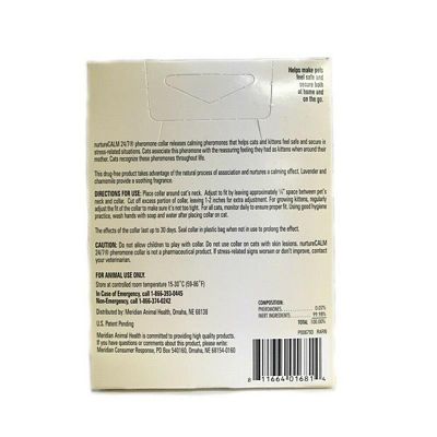 Image showing  24/7 Pheromone Calming Collar for Cats, 15 in.