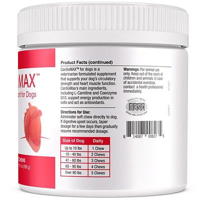 Image showing  CardioMAX Heart Support Soft Chews for Dogs, 60 ct.
