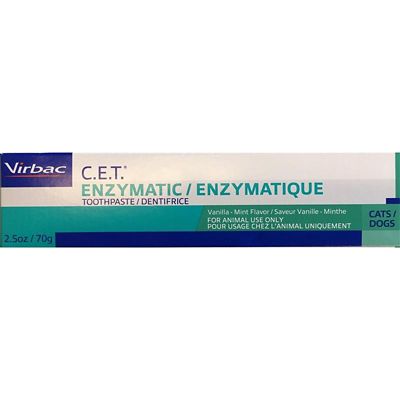 C.E.T. Dental Enzymatic Pet Toothpaste, Vanilla Mint Flavor, 2.5 oz.