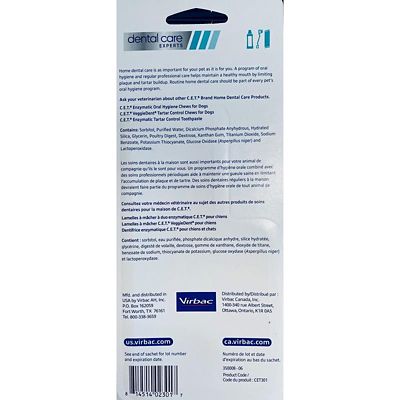 Image showing  Dental Enzymatic Pet Fingerbrush Kit