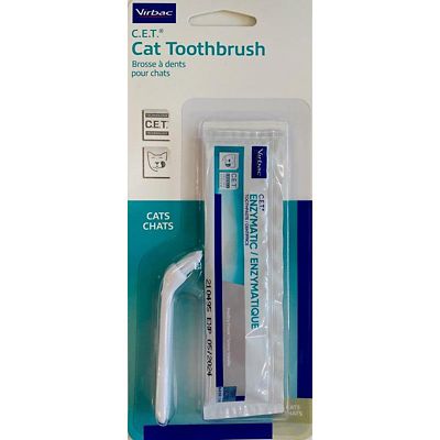 C.E.T. Dental Cat Toothbrush Kit, 12g Toothpaste