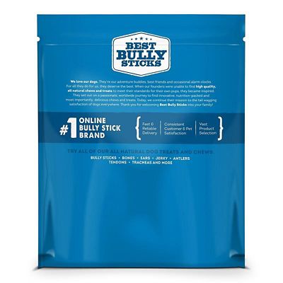 Image showing  Braided Pork Pizzle Dog Chew Sticks, 5-6 in., 10 ct.