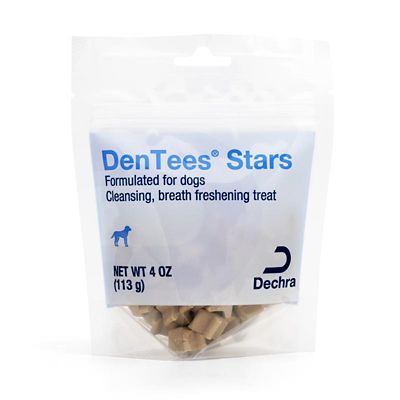 DenTees Stars Dental Dog Treats, 4 oz.
