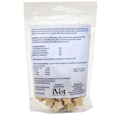 Image showing  Stars Dental Dog Treats, 4 oz.