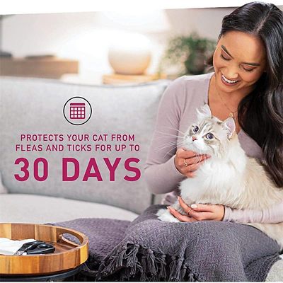 Image showing  Fast-Acting Topical Flea and Tick Treatment for Cats, 3 ct.