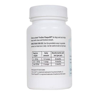 Image showing  ProDen PlaqueOff Powder for Dogs and Cats, 40g