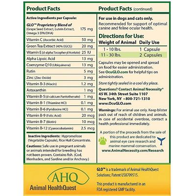 Image showing  PB Vision Supplement Capsules for Dogs and Cats, 30 ct.