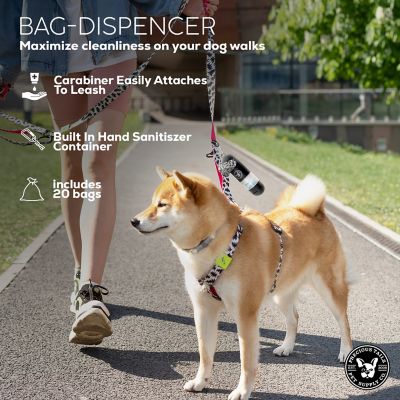 Image showing  Sani N Bag Dispenser with Integrated Hand Sanitizer Holder