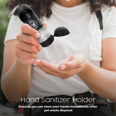 Image showing  Sani N Bag Dispenser with Integrated Hand Sanitizer Holder