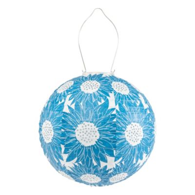 Image showing  Soji Stella Print And Punch Globe Sunflower, Sapphire