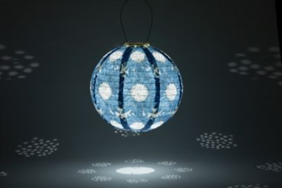 Image showing  Soji Stella Print And Punch Globe Sunflower, Sapphire