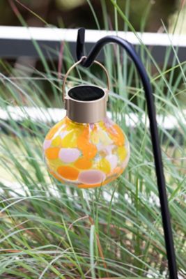 Image showing  Solar Glass Tea Lantern - Mai Tai
