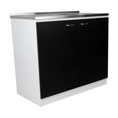 Tuhome Napoles Utility Sink, Black