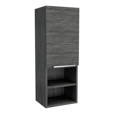 Tuhome Mila 32.17 in. x 11.81 in. x 10.04 in. Medicine Cabinet, Smokey Oak