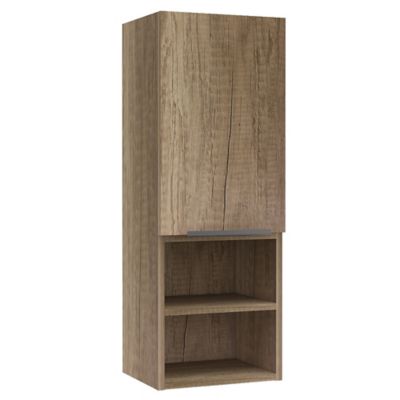 Tuhome Mila 32.17 in. x 11.81 in. x 10.04 in. Medicine Cabinet, Espresso