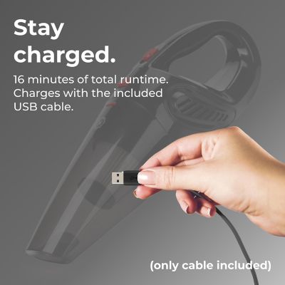 Image showing 5 th Techko Cordless Onyx Portable Handheld Vacuum