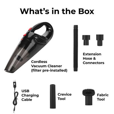 Image showing 7 th Techko Cordless Onyx Portable Handheld Vacuum