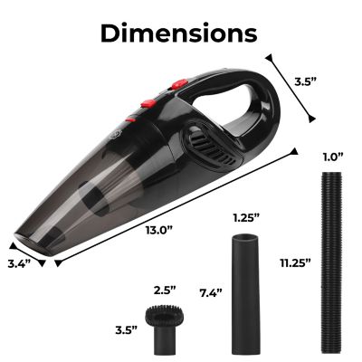 Image showing 8 th Techko Cordless Onyx Portable Handheld Vacuum