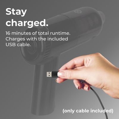 Image showing 5 th Techko Portable Cordless Car Vacuum Onyx