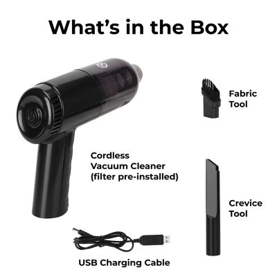 Image showing 7 th Techko Portable Cordless Car Vacuum Onyx