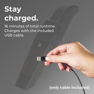 Image showing 5 th Techko Cordless Portable Handheld Vacuum, Black