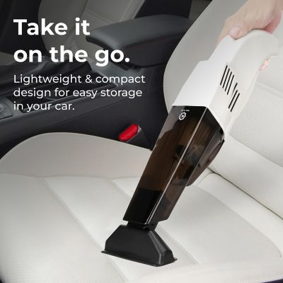 Image showing  Cordless Portable Handheld Vacuum, White