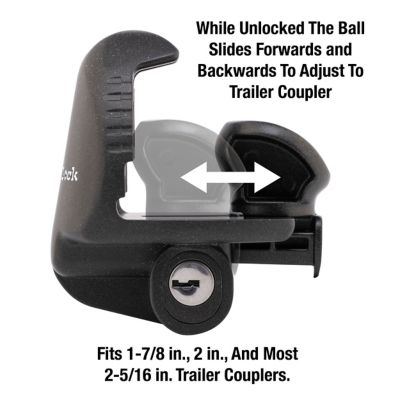 Image showing  Universal Trailer Coupler Lock, P63555