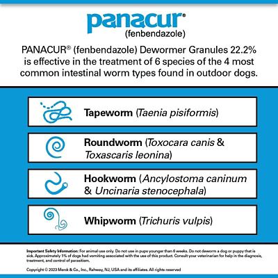Image showing  Dewormer Granules 22.2%, 1 lb.