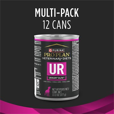 Image showing  Veterinary Diets Adult UR Urinary Ox/St Recipe Wet Dog Food, 13.3 oz., Pack of 12 Cans