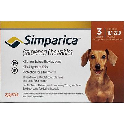 Simparica Chewable Tablets for Dogs