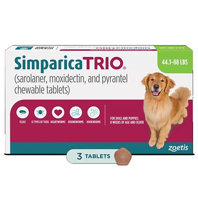 Image showing  Trio Chewable Tablets for Dogs