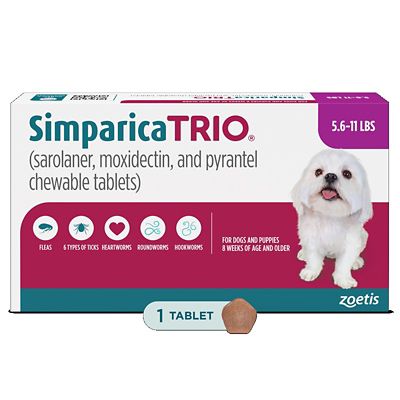 Image showing  Trio Chewable Tablets for Dogs