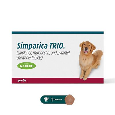 Image showing  Trio Chewable Tablets for Dogs